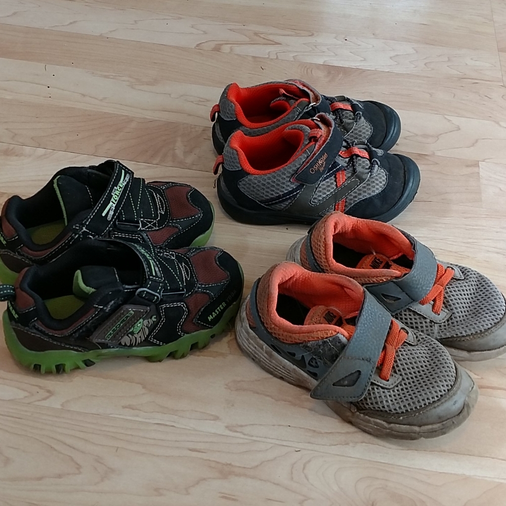 Boys Size 9 Play Shoes Nike, Sketchers, Oshkosh B